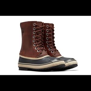 Sorel WOMEN'S 1964 LTR WATERPROOF BOOT size 7 gorgeous brown leather